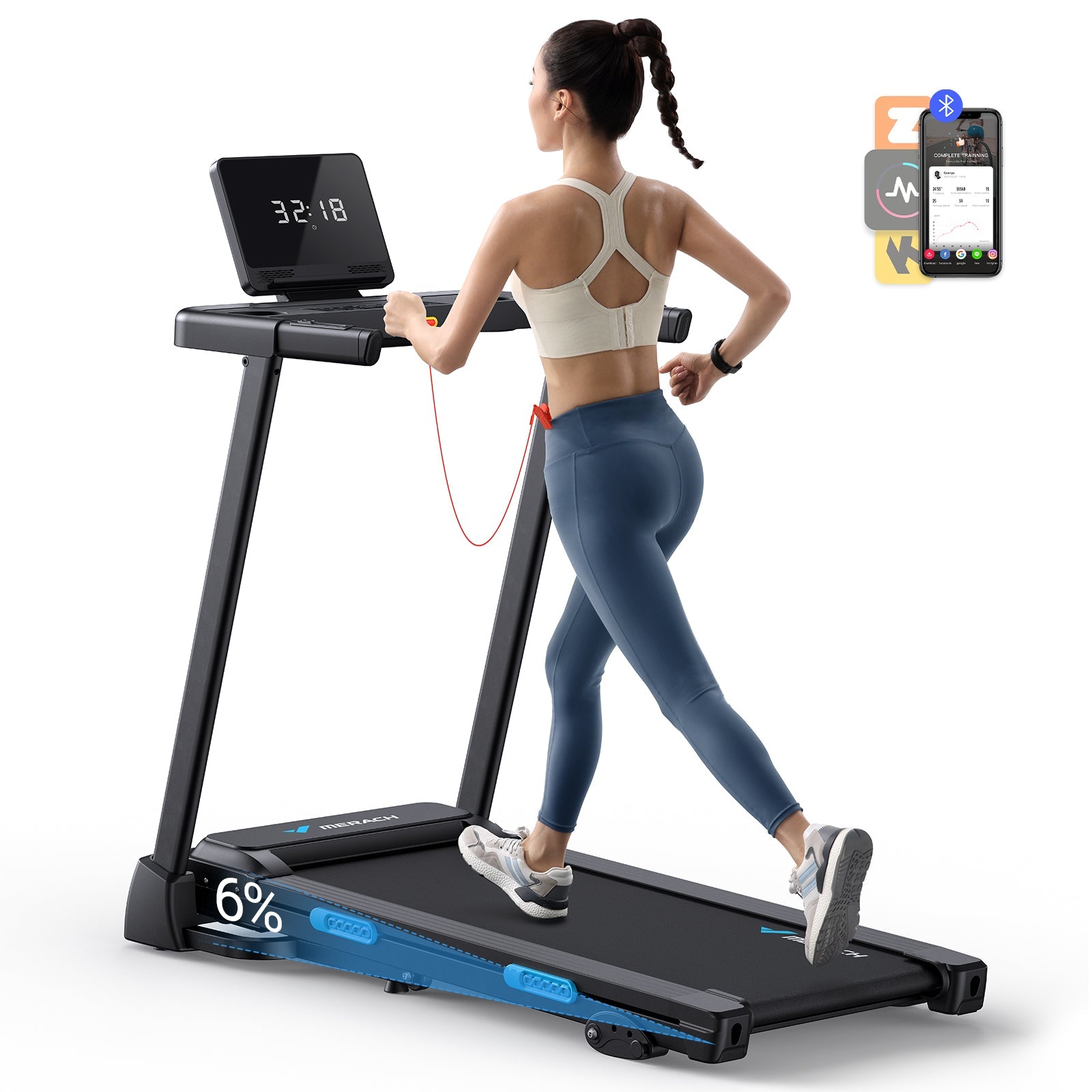 home treadmill with incline