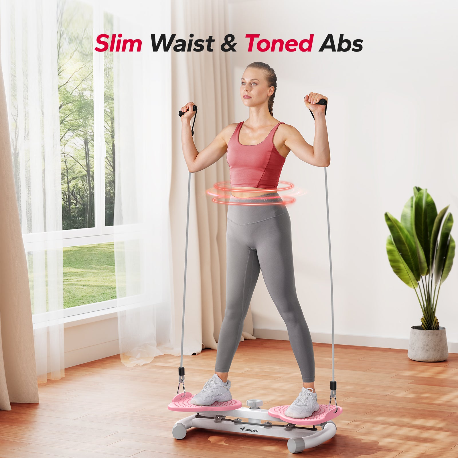 2465 Ab Twister Machine with 300 lbs Capacity for Home Use