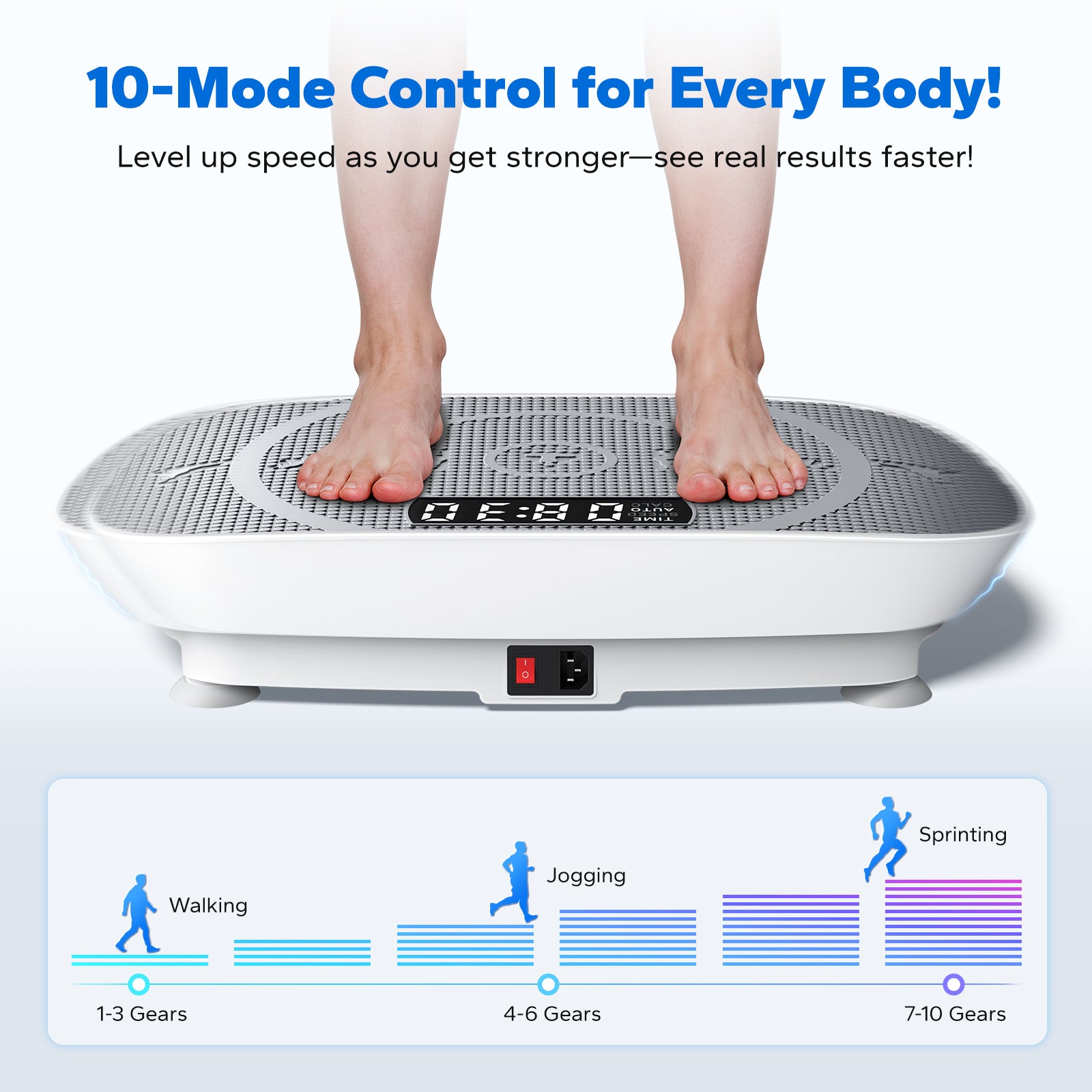 PulseVib V30 Whole Body Slim Vibration Machine for Home Use