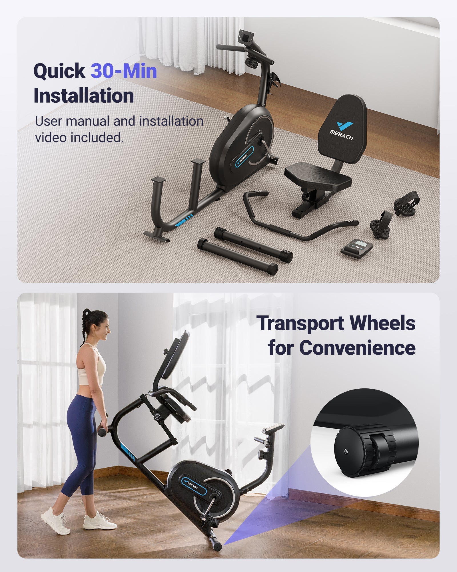 recumbent bike exercise equipment