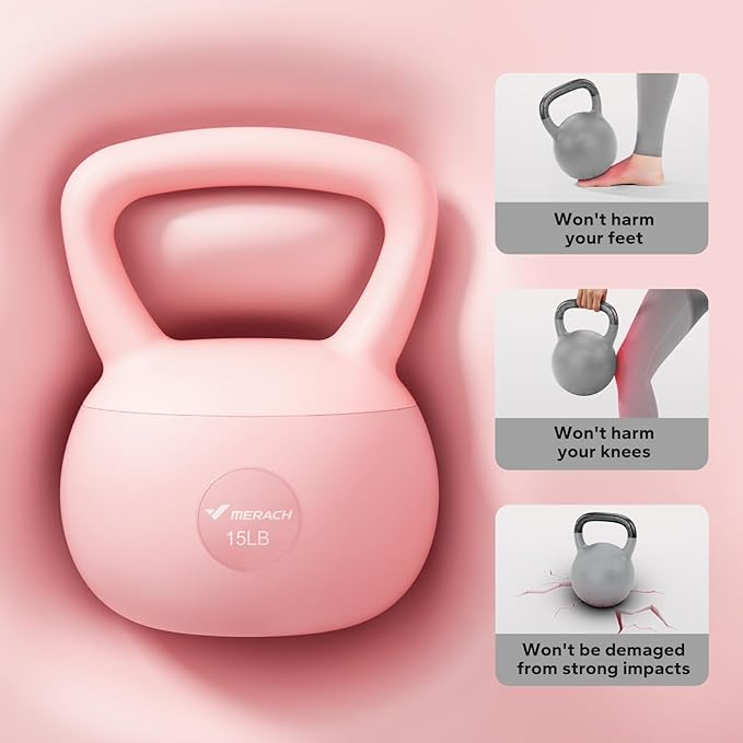 2409 Soft Kettlebell Anti-Slip Grip for Home Use