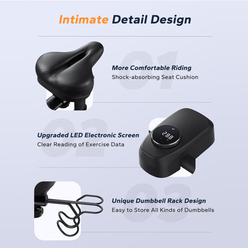 High-Performance Magnetic Exercise Bike for Home Gyms main image 1
