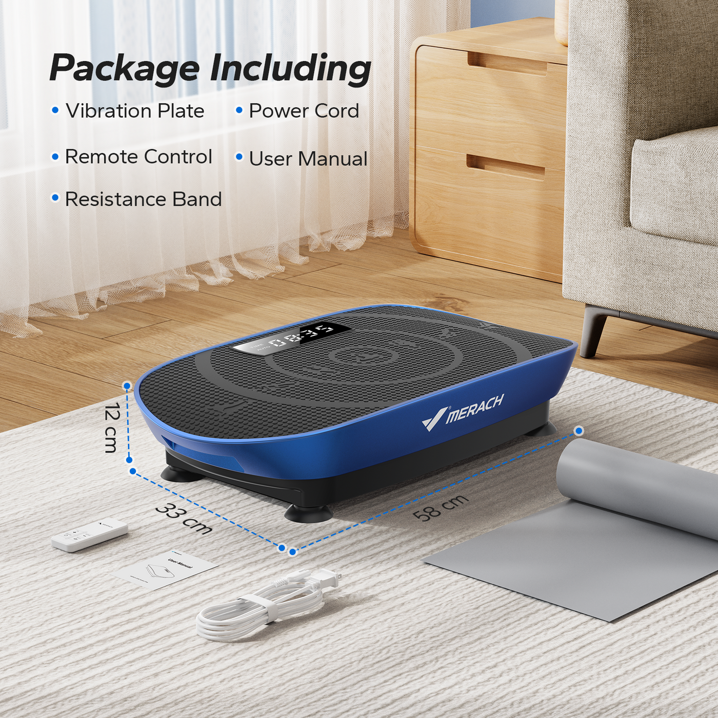 Best Whole Body Vibration Machine | Platform & Shaker Therapy | MERACH CA