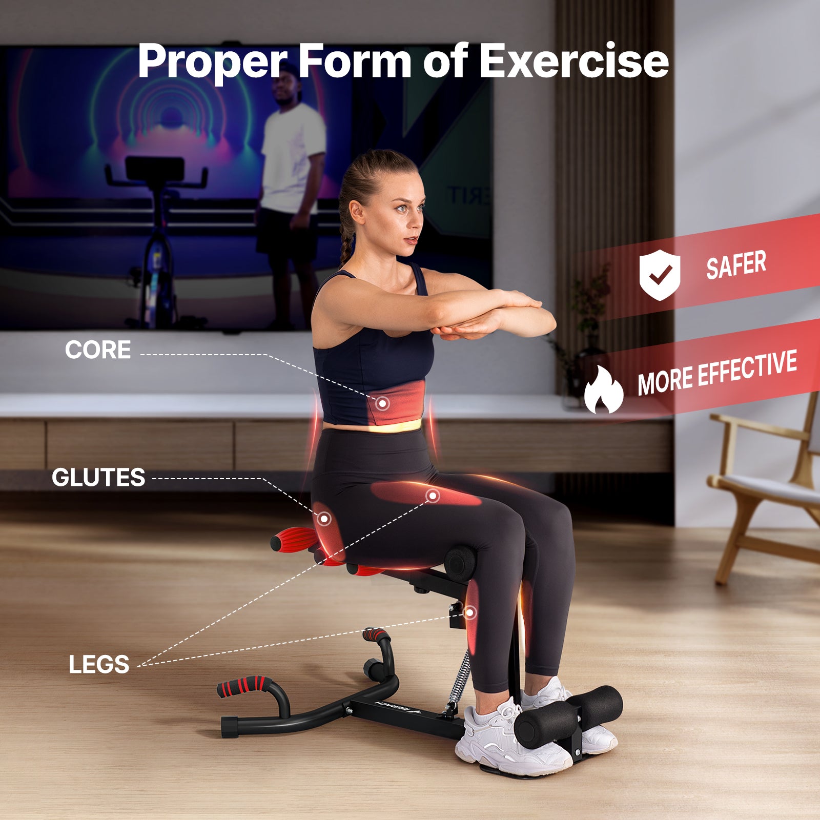 2417 Deep Squat Machine for Home Use