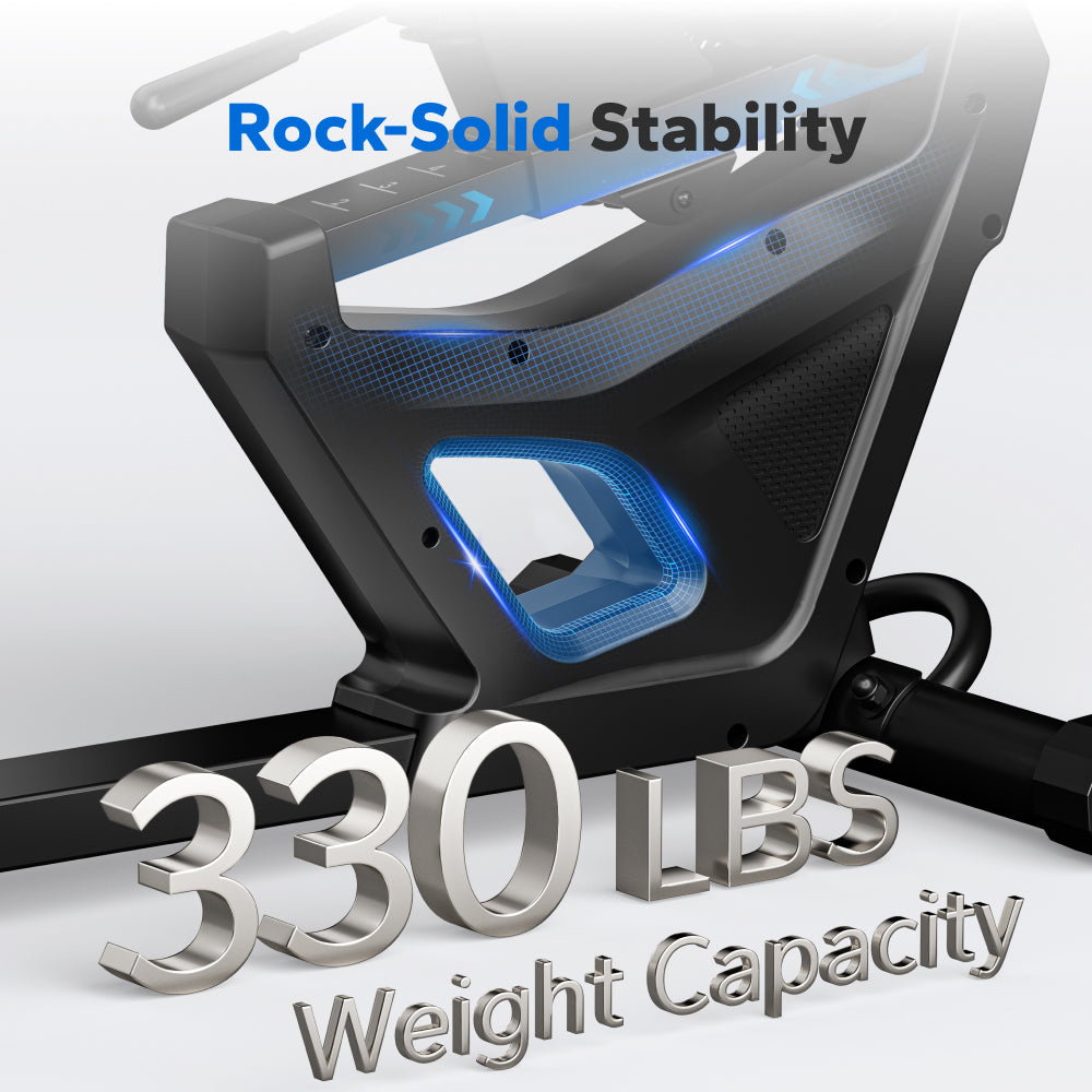 S19 Pro Magnetic Recumbent Exercise Bike for Home Use