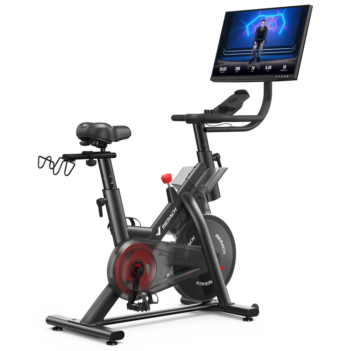 S29 Aura Exercise Bike with 21.5" HD Rotating Screen