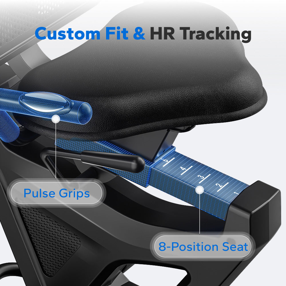 S19 Pro Magnetic Recumbent Exercise Bike for Home Use