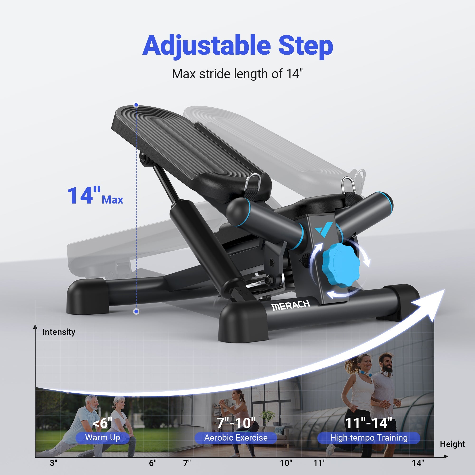 mini stepper exercise machine