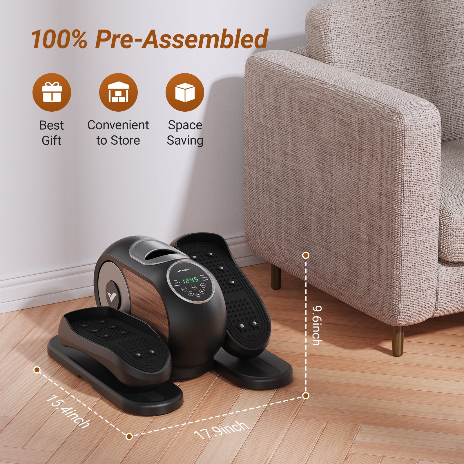 best under desk elliptical