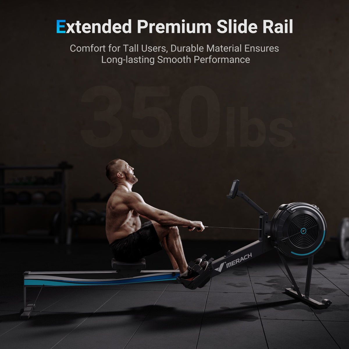 Foldable Rowing Folding Rowing Machine for Home | Foldable Air Rowers for Sale | MERACH CA
