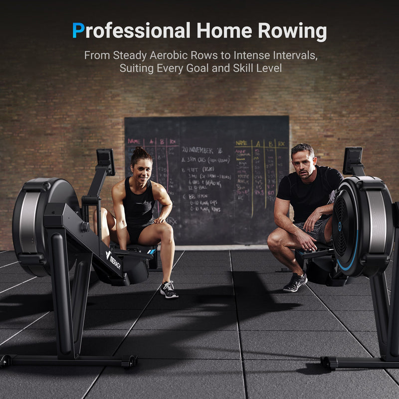 Folding Rowing Machine for Home | Foldable Air Rowers for Sale | MERACH CA