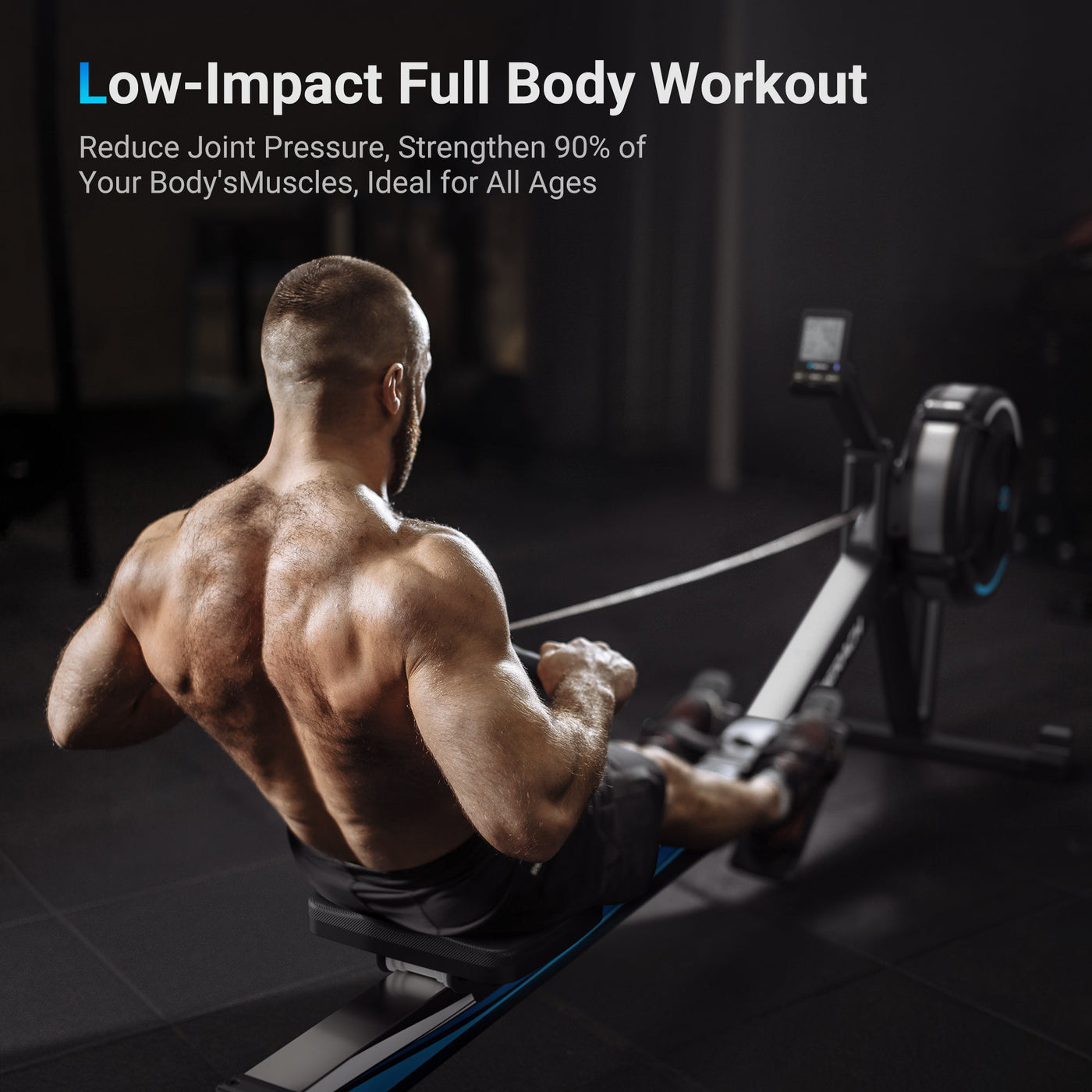 Folding Rowing Machine for Home | Foldable Air Rowers for Sale | MERACH CA