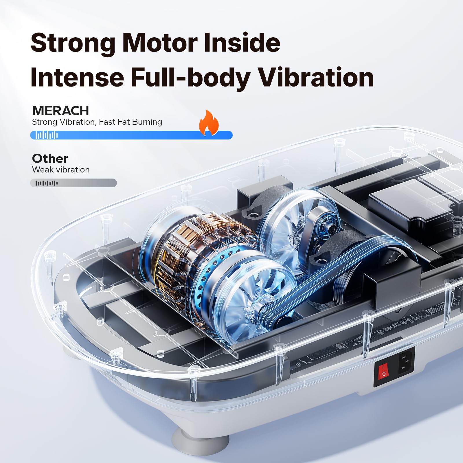 PulseVib V30 Whole Body Slim Vibration Machine for Home Use