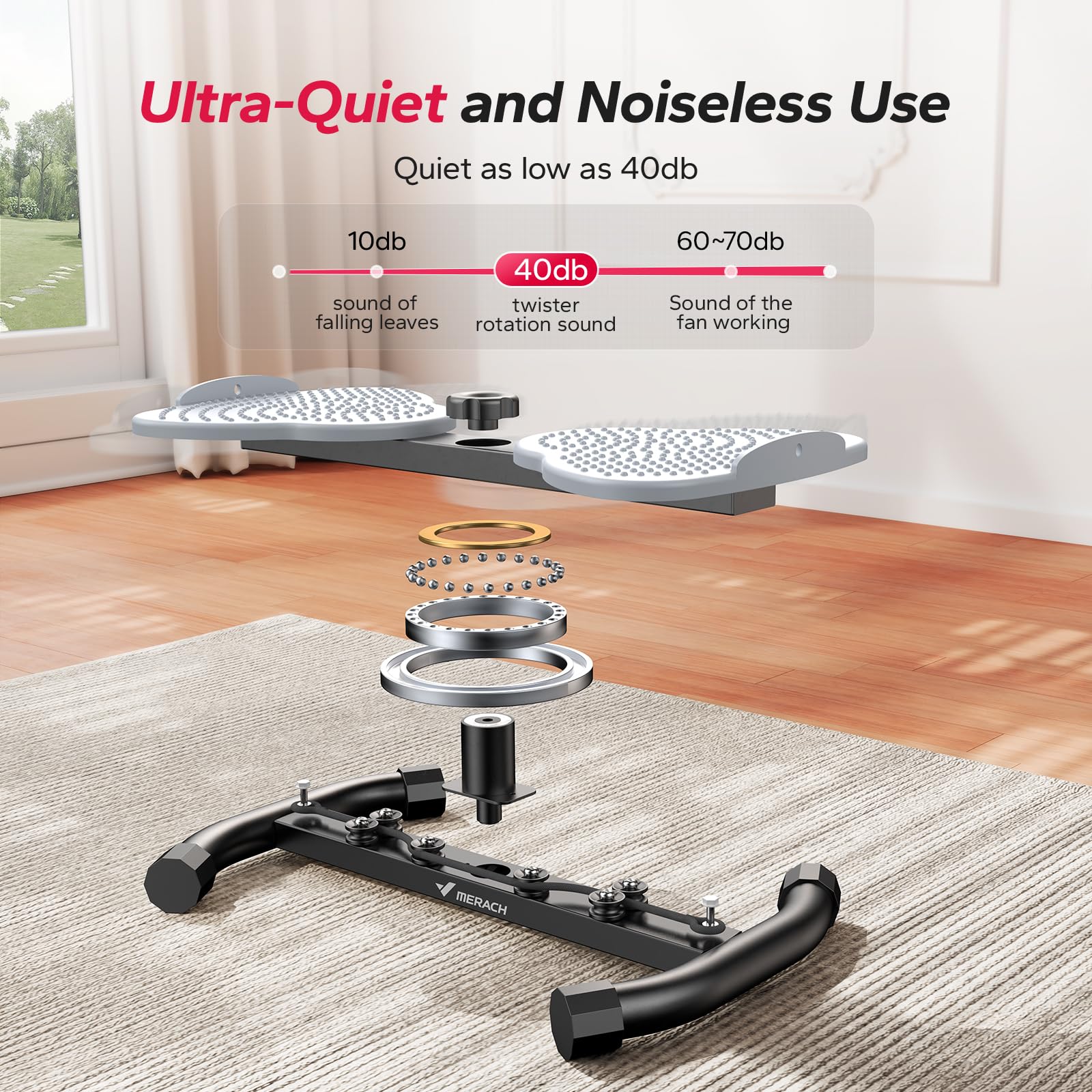 2465 Ab Twister Machine with 300 lbs Capacity for Home Use