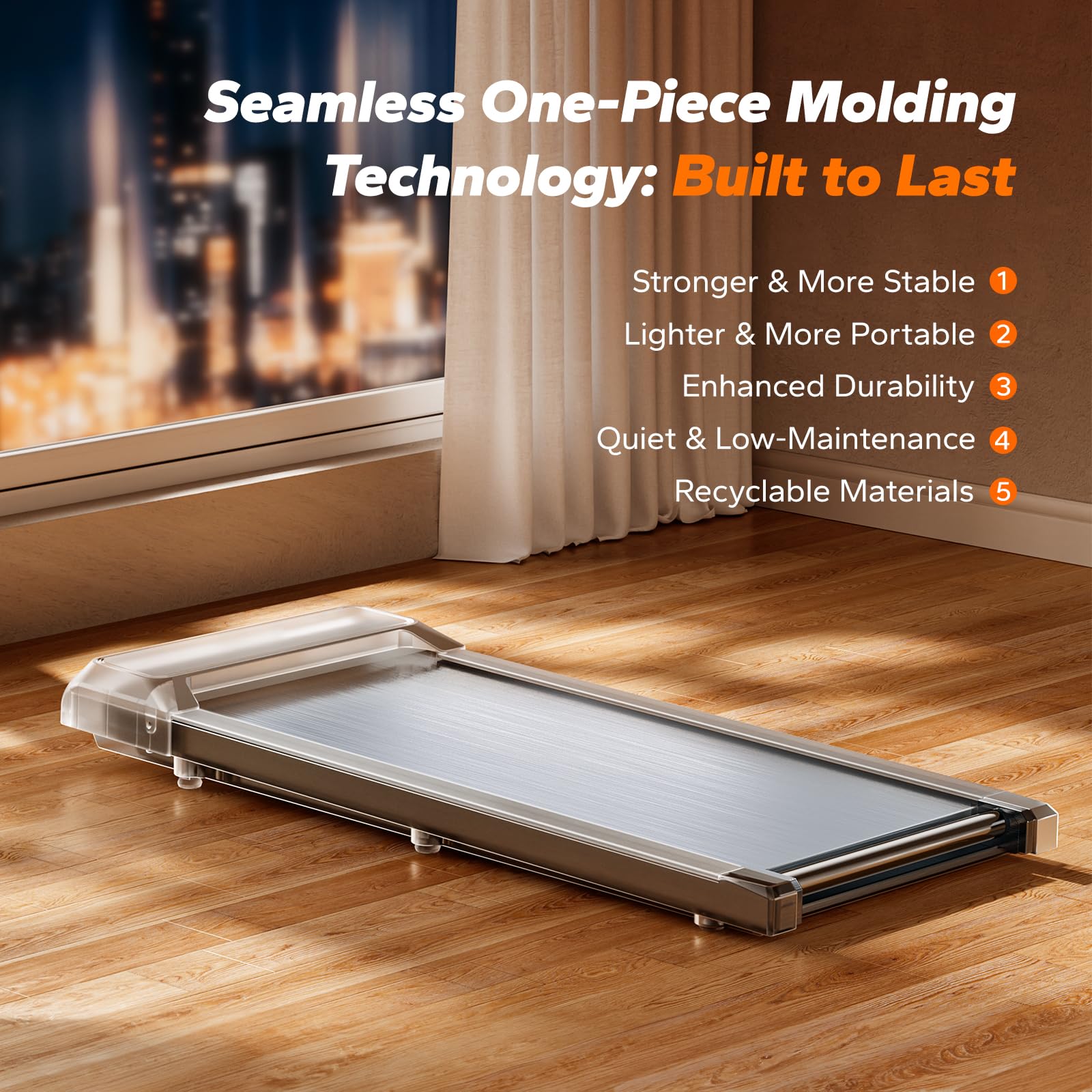 T21 Under Desk Treadmill Walking Pad For Home Use