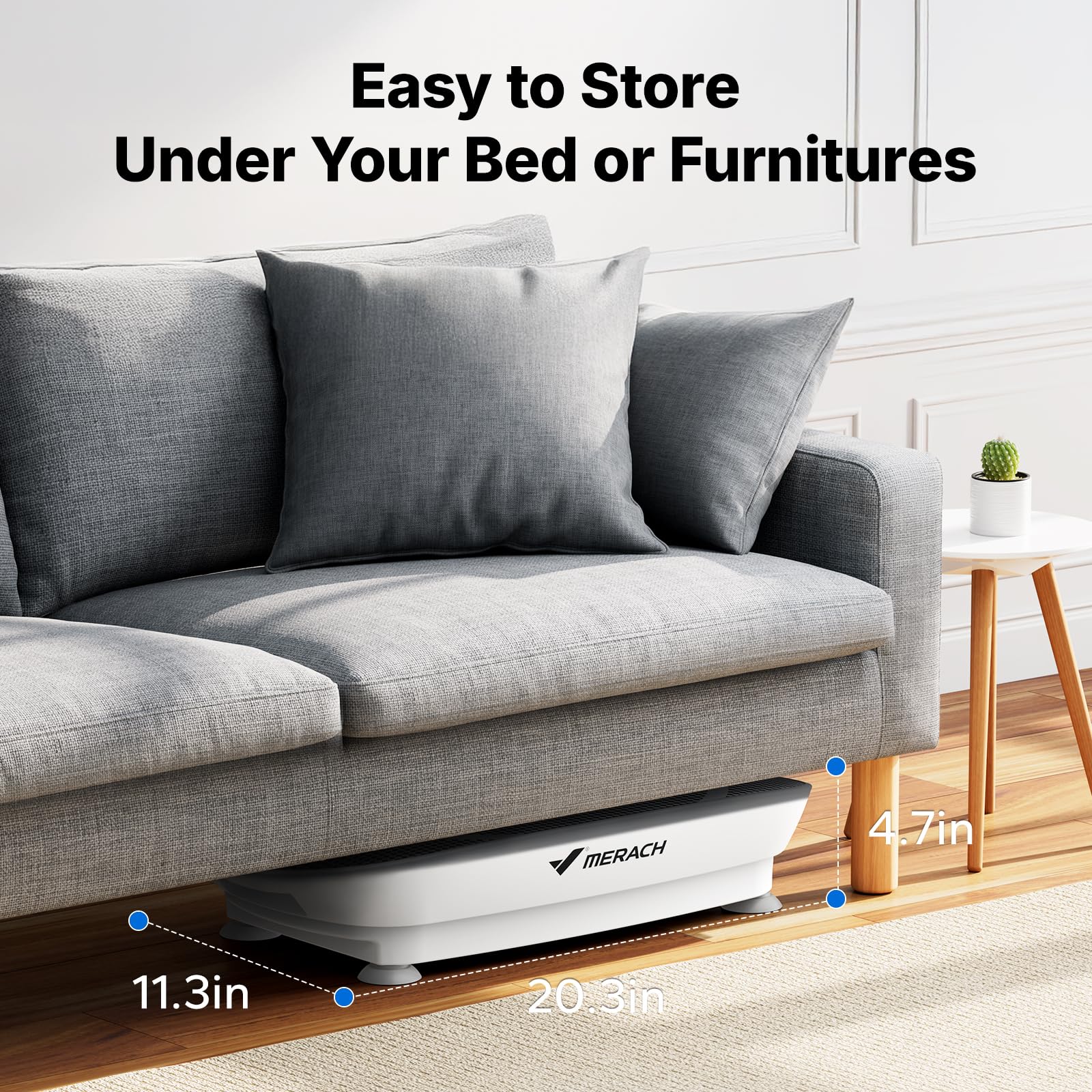 PulseVib V30 Whole Body Slim Vibration Machine for Home Use